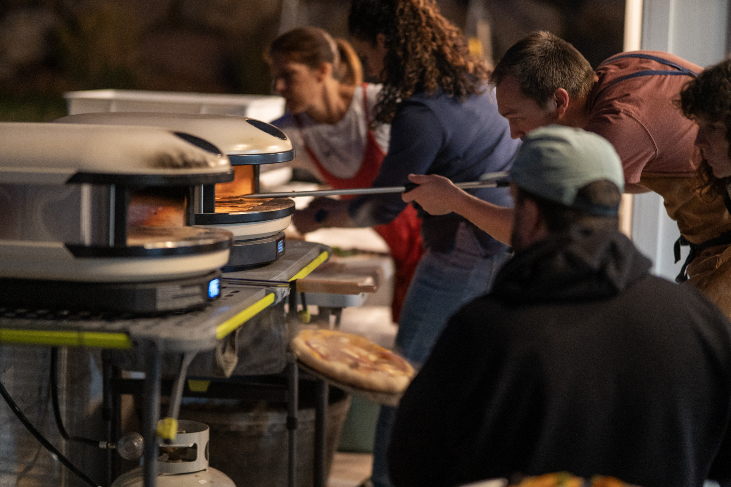Hands-on pizza class